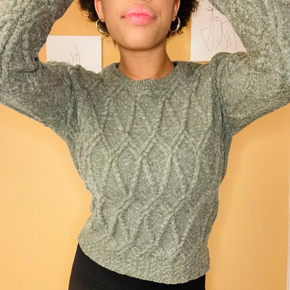 Lovely Green Sweater